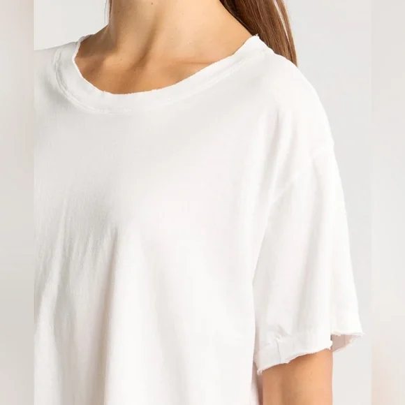 FP Movement by Free People White Short Sleeve Oversized Tee - Picture 3 of 16